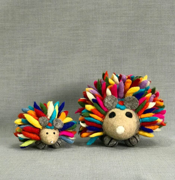 Large Rainbow Hedgehog – Sojourns Fair Trade