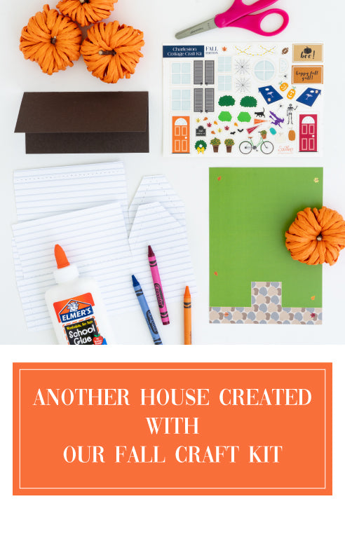 Our Fall Craft Kit shown in two totally different looks.