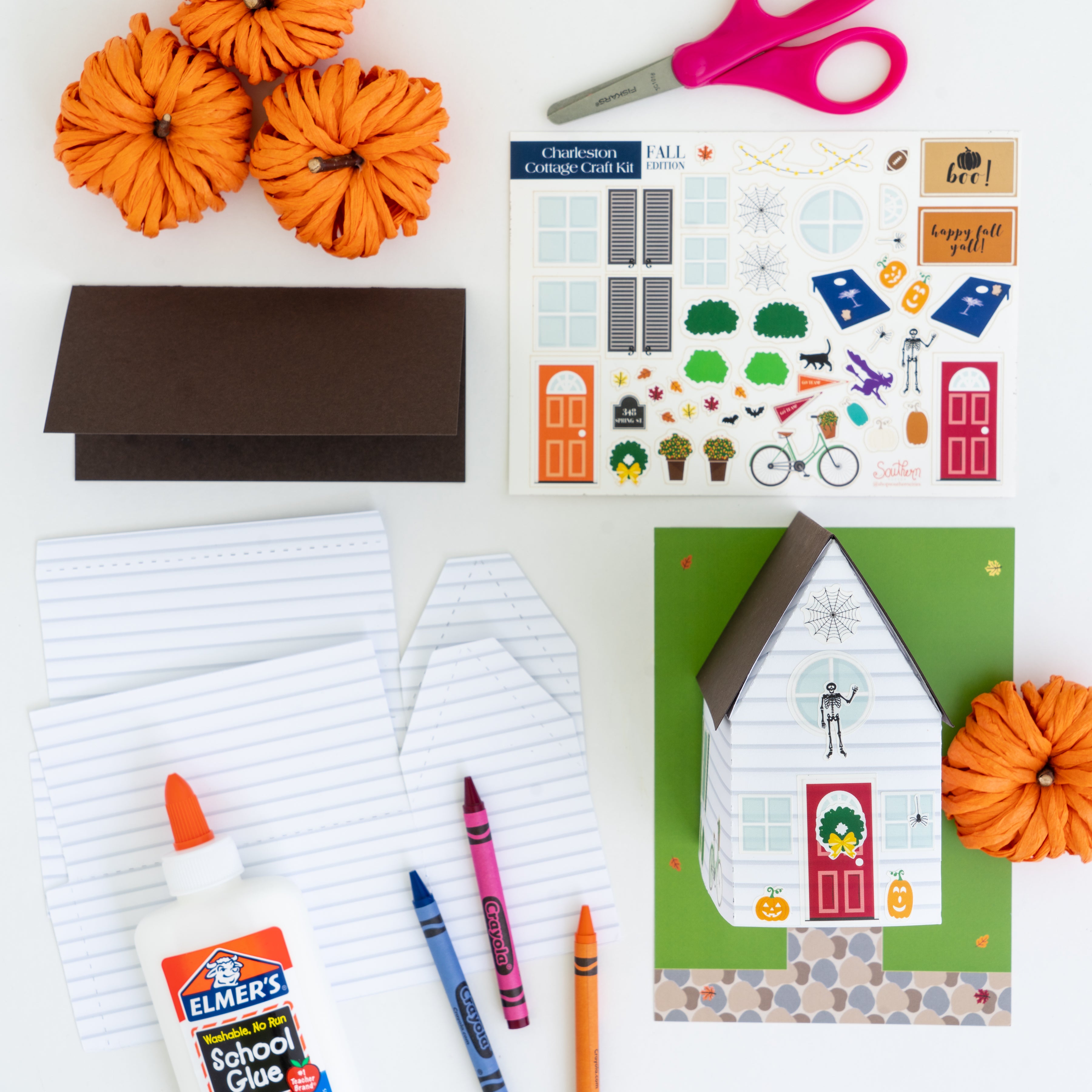 fall craft kit for halloween activity