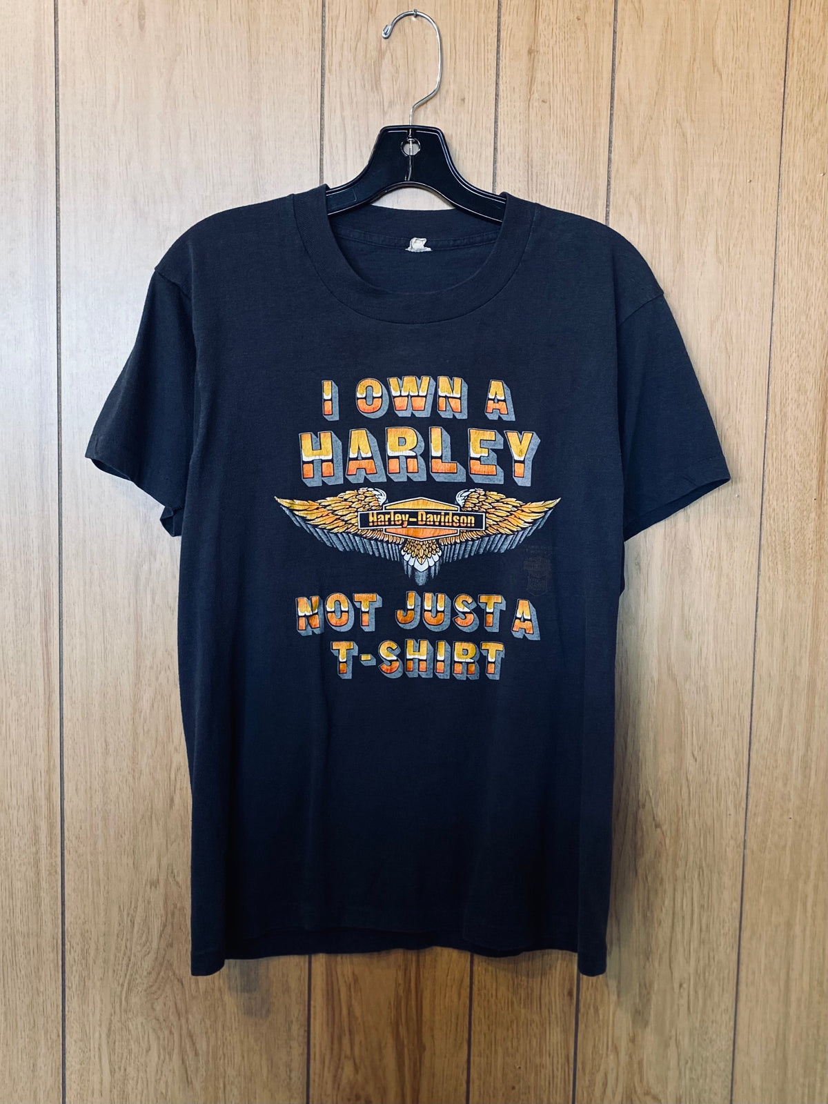 RARE All Over Harley Eagle Vintage Tee – Burnout