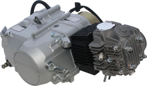 Complete Engine - 125cc Horizontal Engine, Manual Shift, Kick Start ...