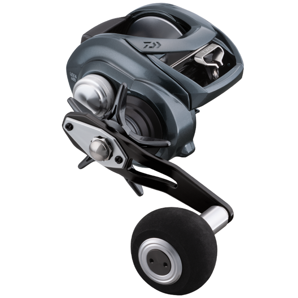 Daiwa Lexa TYPE-HD 400 High Speed 7.1:1 Right Hand Power Handle Baitcast  Reel - LEXA-HD400HS-P 