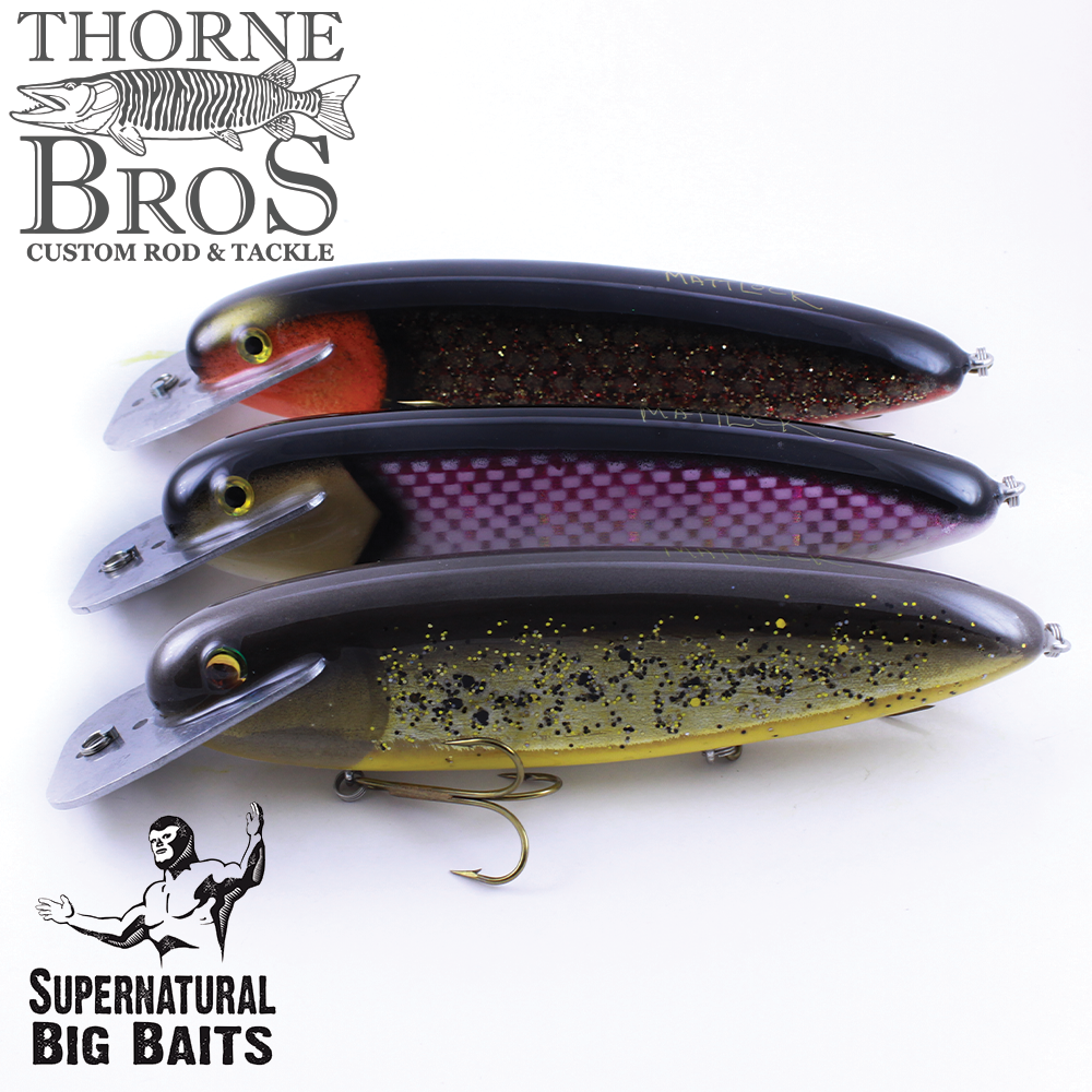 Supernatural Big Baits 12 Mattlock - Musky Tackle Online