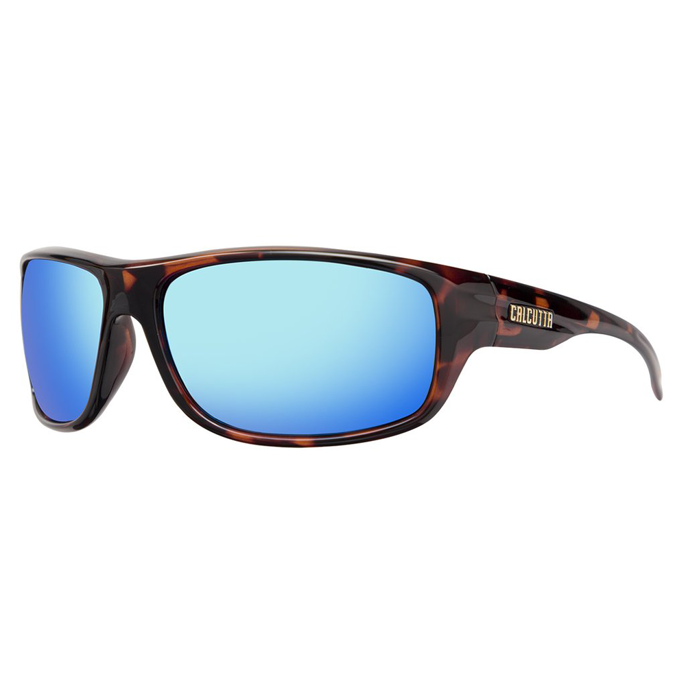 Calcutta Cayman Polarized Sunglasses - Black/Green Mirror