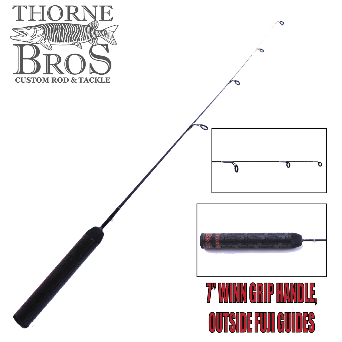 Thorne Brothers Custom Ice Rod Dead Stick Options Thorne Bros