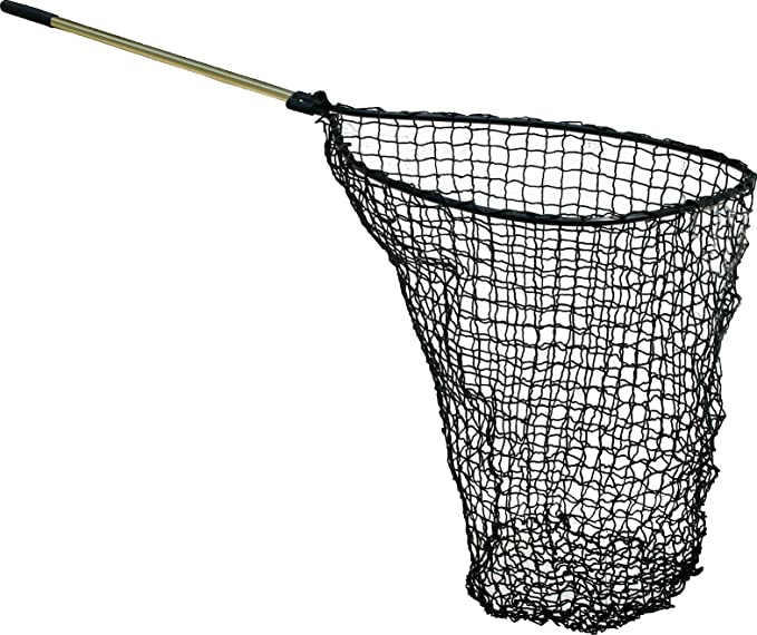 Frabill 32 in. Tangle Free Steel Power Catch Fishing Net with Adjustable Handle