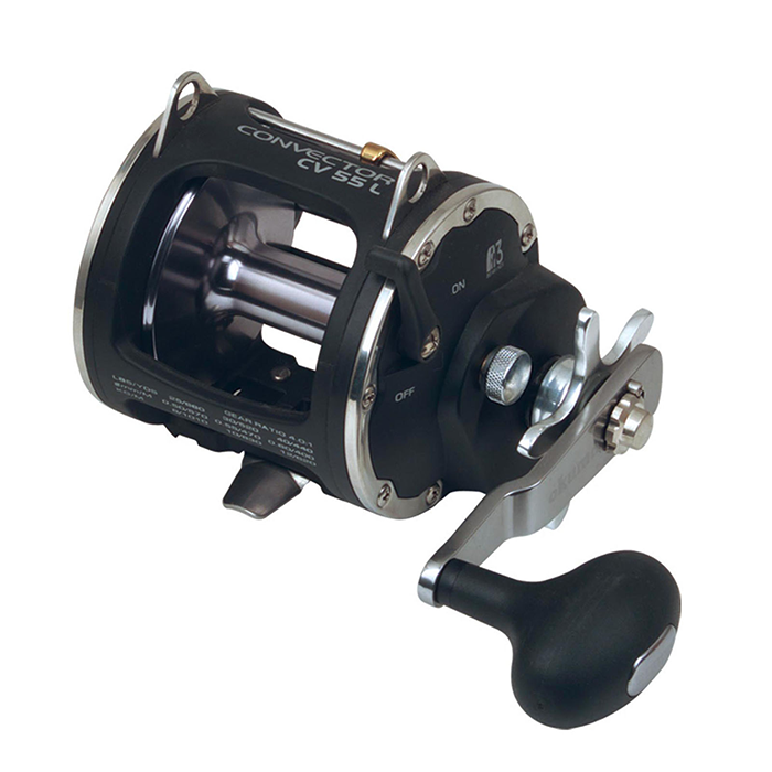 Okuma Cold Water Reel Low Profile Line Counter Model CW-354DLX Left Hand  5.4:1