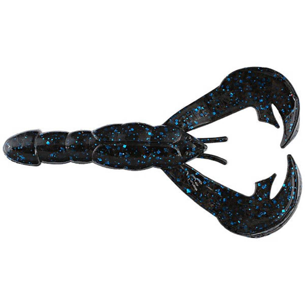 Strike King Magnum Rage Bug Black Blue Swirl