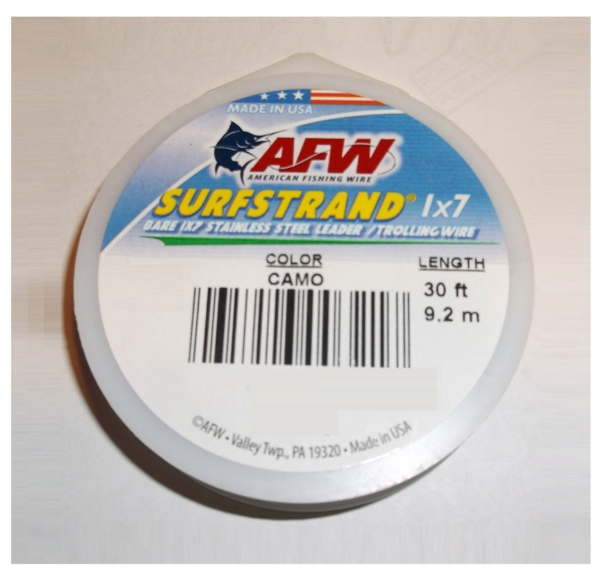 American Fishing Wire Surfstrand Camo Wire