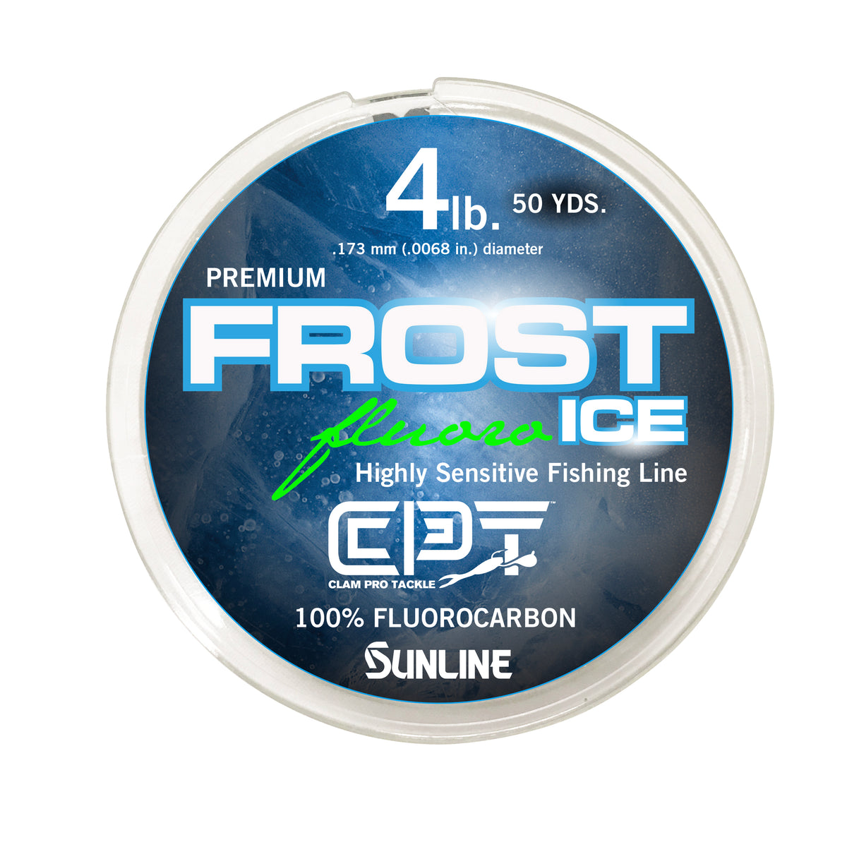 P-Line FCCF-20 Floroclear Fluorocarbon Coated Mono 20lb 300yd