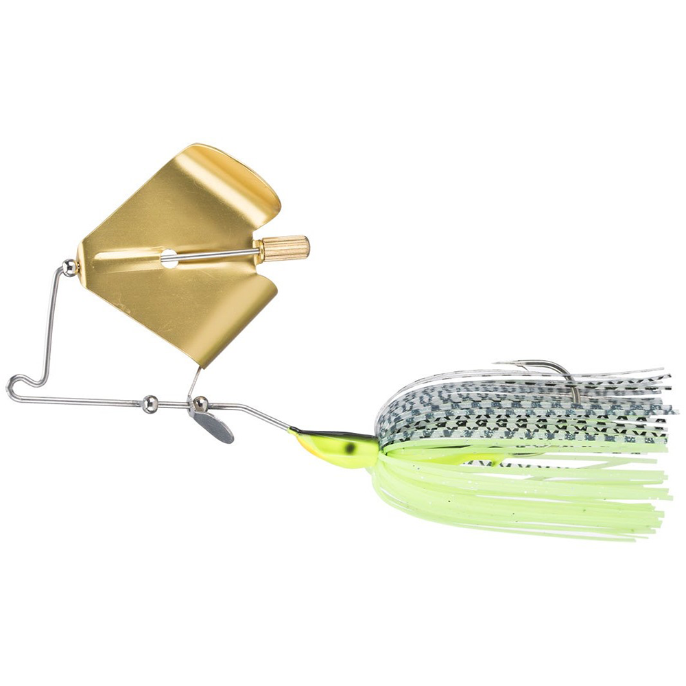 Jackall-Dera Buzz 1/4oz Buzzbait Black Back Chartreuse