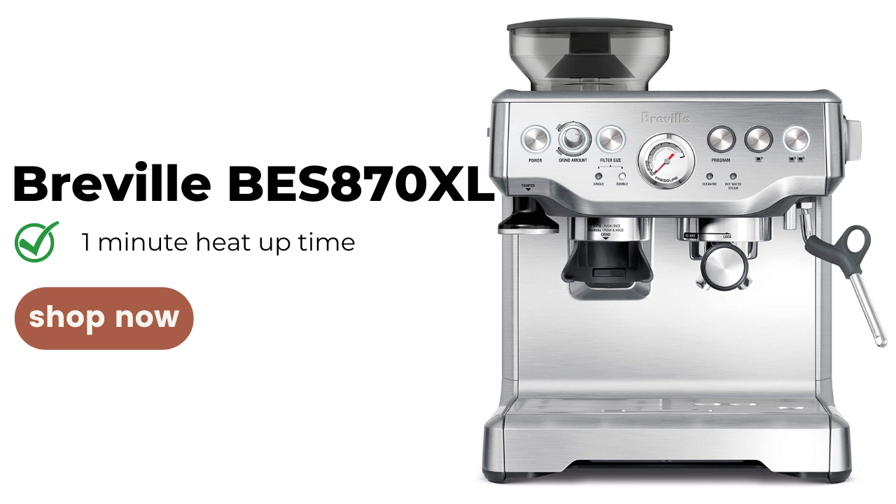 breville bes870xl espresso machine