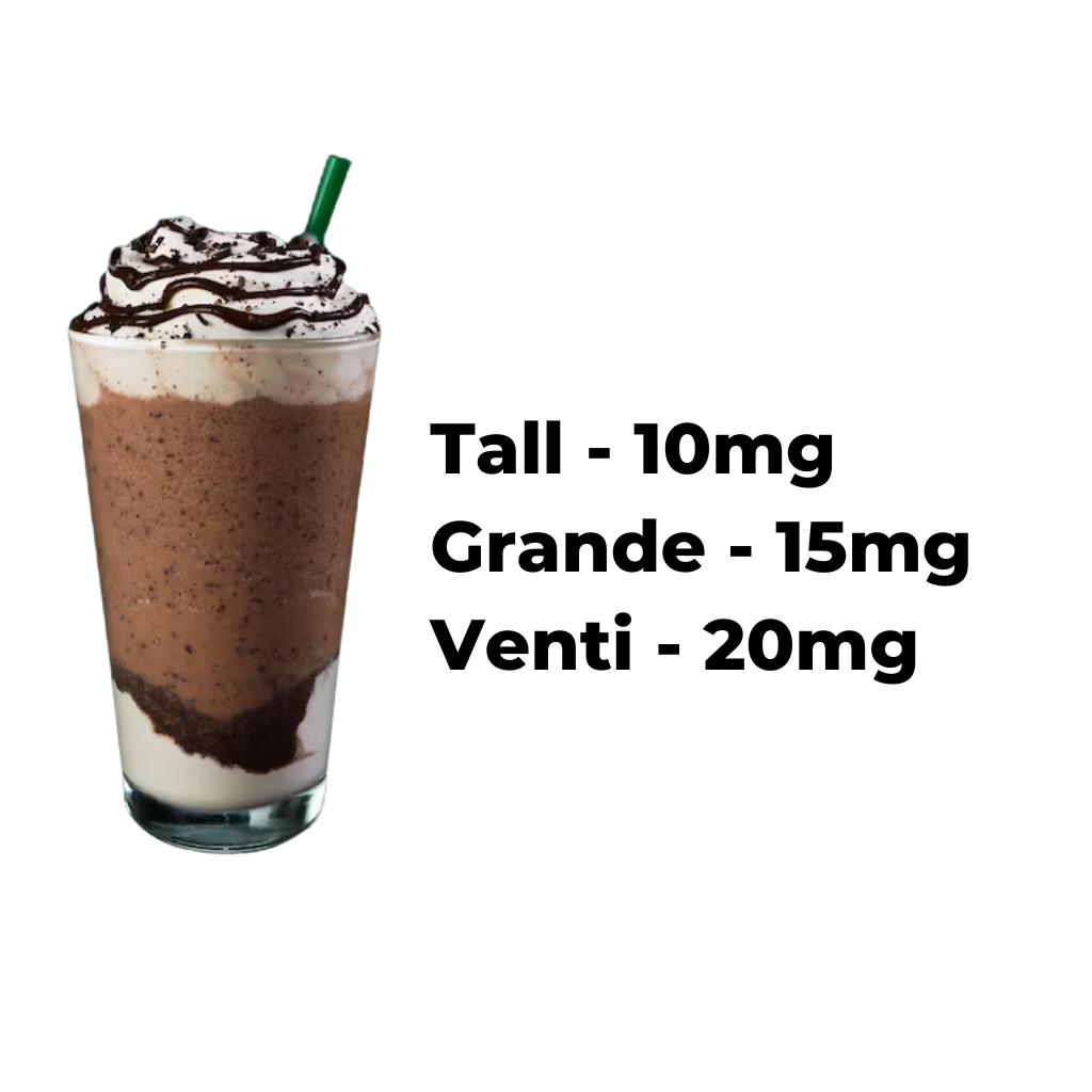 creme frappuccino caffeine count