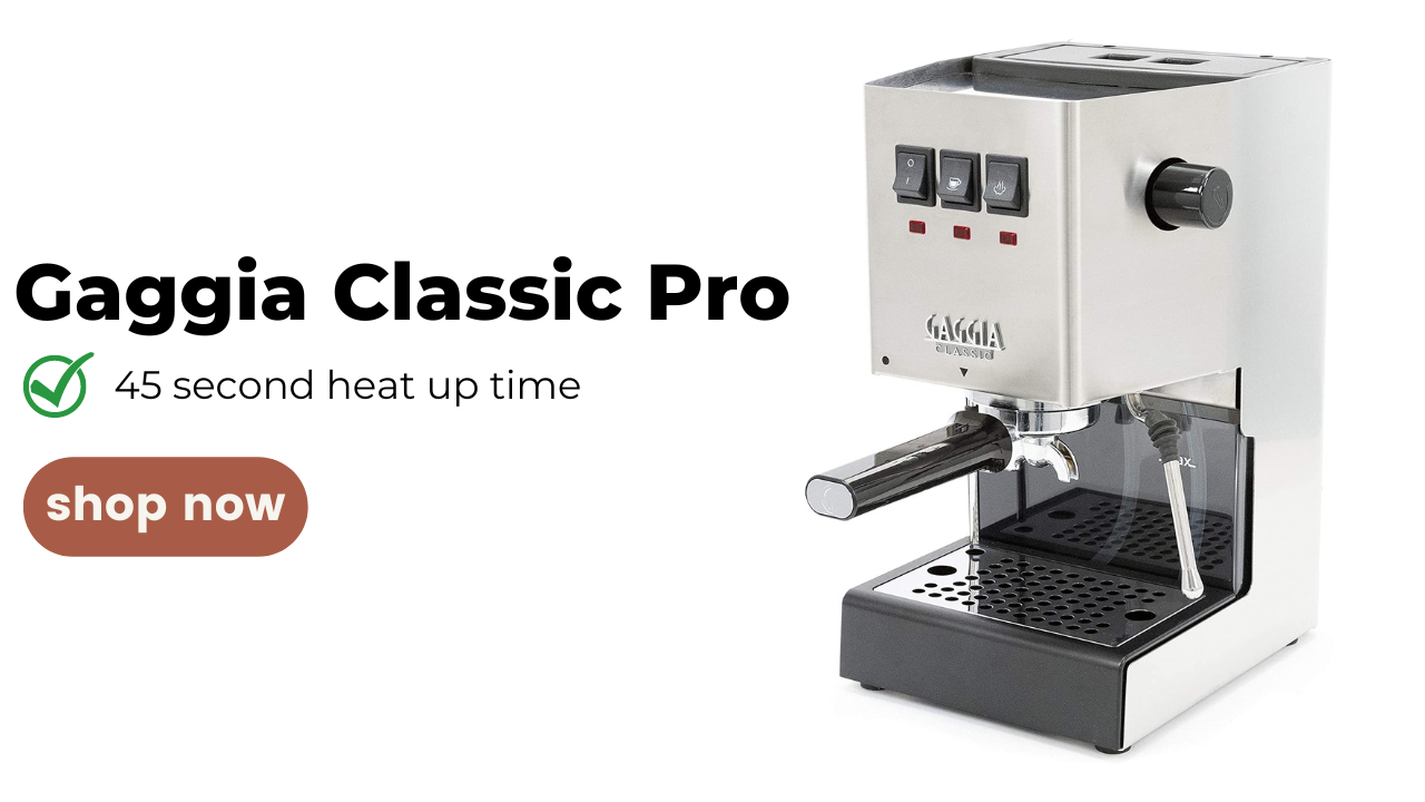 gaggia classic pro espresso machine