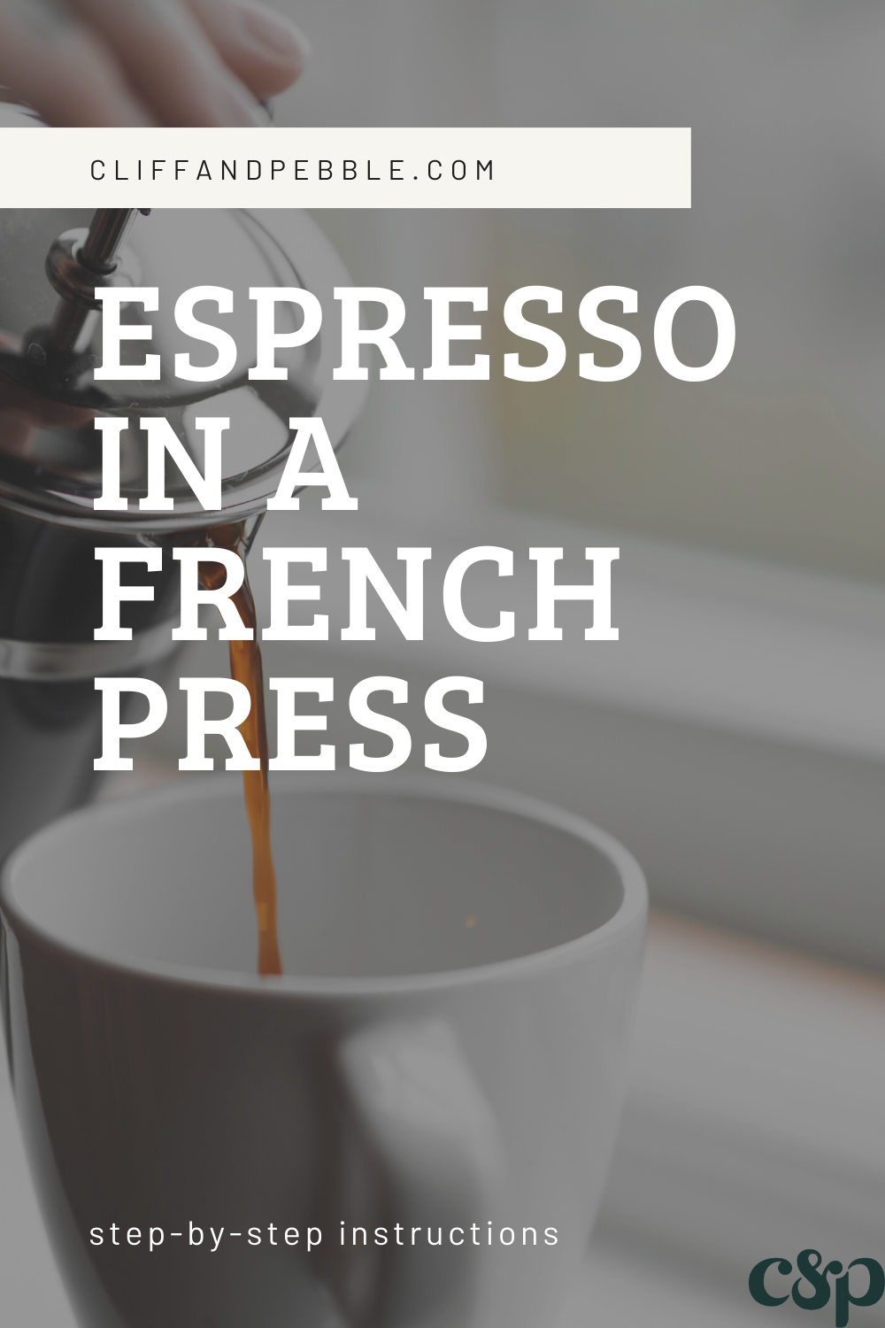 Make Espresso Using a French Press - It's Easier Than You Think — Parachute  Coffee