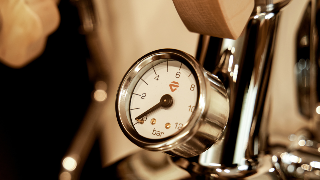 lelit bianca v3 flow control pressure gauge