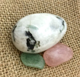 spiritual Diva Moonstone Green aventurine rose quartz