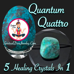 Quantum Quatttro silica Healing crystals Spiritual Diva Jewelry
