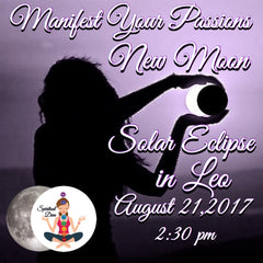 New Moon Solar Eclipse Leo August 21 2017 - Spiritual Diva Jewelry