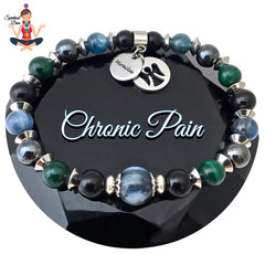 Chronic Pain Relief Healing Crystal Reiki Angel Gemstone Bracelet - spiritual diva jewelry