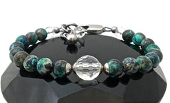Quantum Quattro gemstone Bracelet Spiritual Diva Jewelry