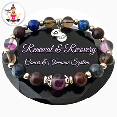 Cancer Immune System Recovery Healing Crystal Reiki Faith Bracelet - Spiritual Diva Jewelry