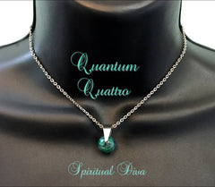 Quantum Quattro Energy Healing Crystal Reiki Choker Necklace Spiritual Diva