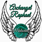 Archangel Raphael malachite green - Spiritual Diva Jewelry