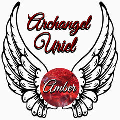 Archangel Uriel Amber healing Crystal - Spiritual Diva Jewelry