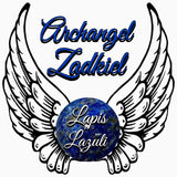 Archangel zadkiel color blue crystal Lapis Lazuli - Spiritual Diva Jewelry