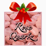 Rose Quartz Healing Crystals for Santa christmas - Spiritual Diva Jewelry