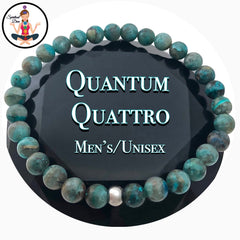 Quantum Quattro Healing crystal Reiki unisex stretch bracelet - Spiritual Diva