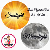 cleanse crystals in sun or moonlight SpiritualDiva