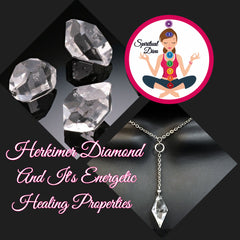 Herkimer Diamond Energetic Healing Crystal Properties SpiritualDiva Jewelry