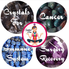 Healing Crystals Cancer Surgery Recovery Immune System Support - Spiritual Diva 