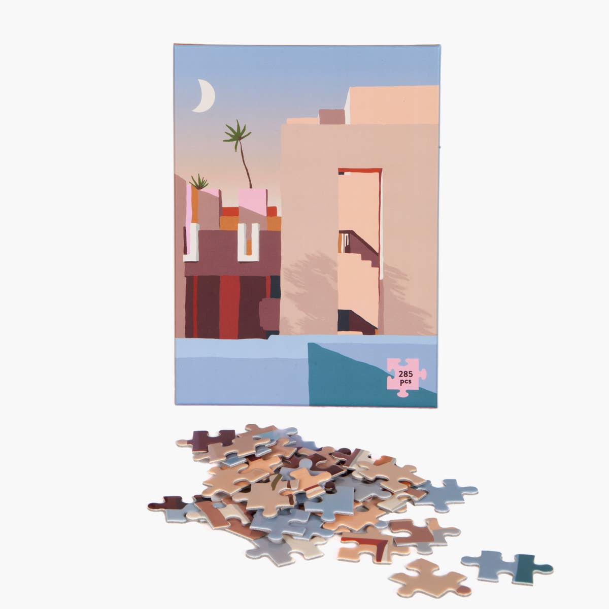 La Muralla Roja 285 Piece Puzzle Grice Grove