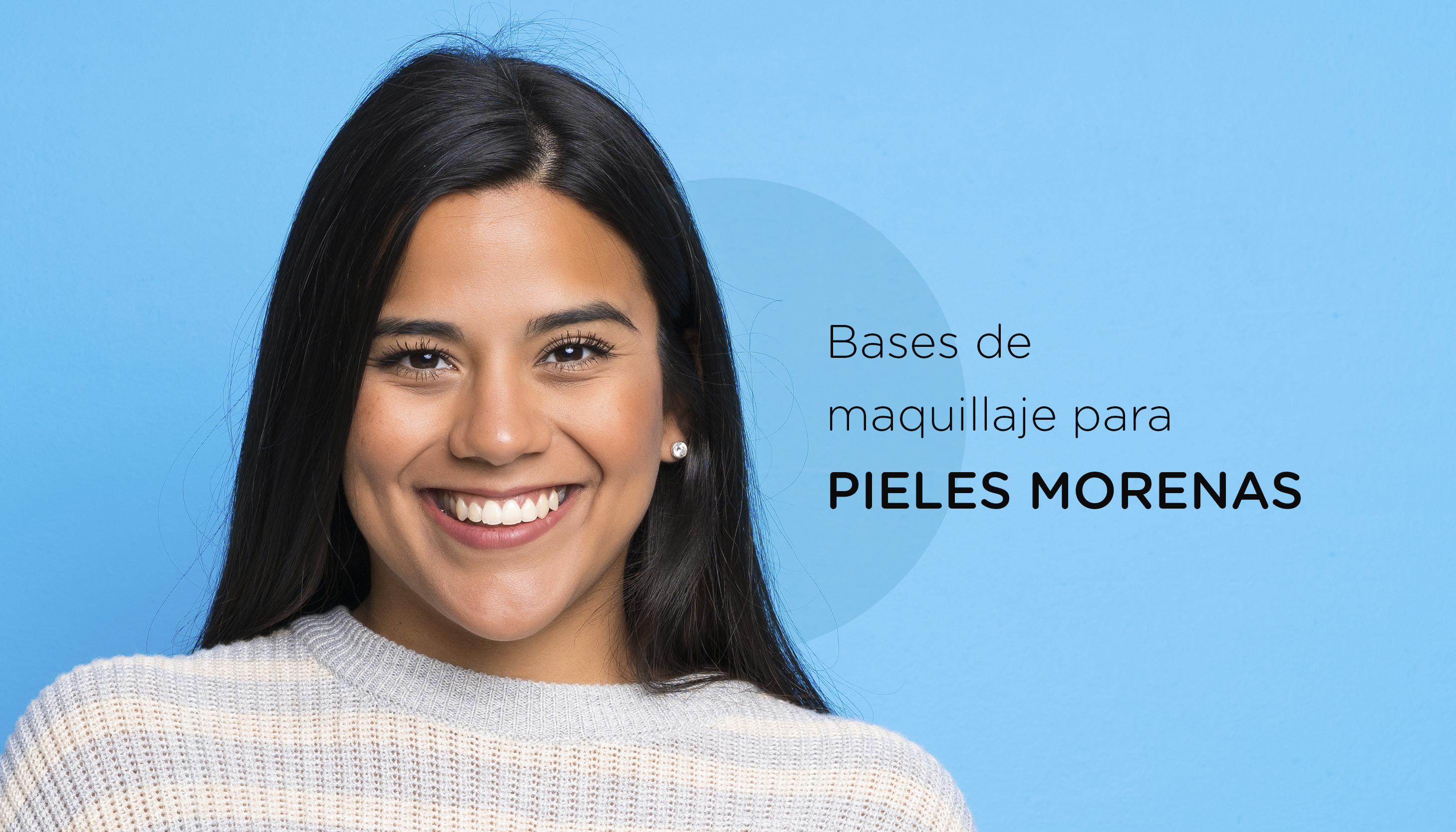 Bases de maquillaje para pieles morenas