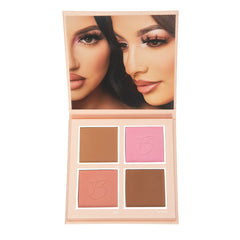 BRITTANY AND BRIANA BLUSH PALETTE - BEAUTY CREATIONS x MURILLO TWINS