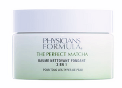 he Perfect Matcha 3- in - 1 melting cleansing balm