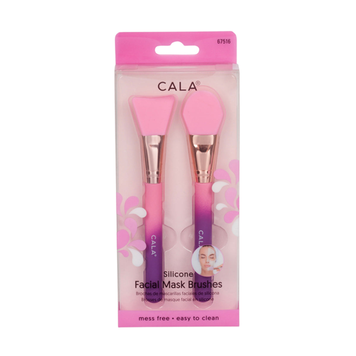 BROCHAS DE SILICONA PARA MASCARILLAS FACIALES - CALA