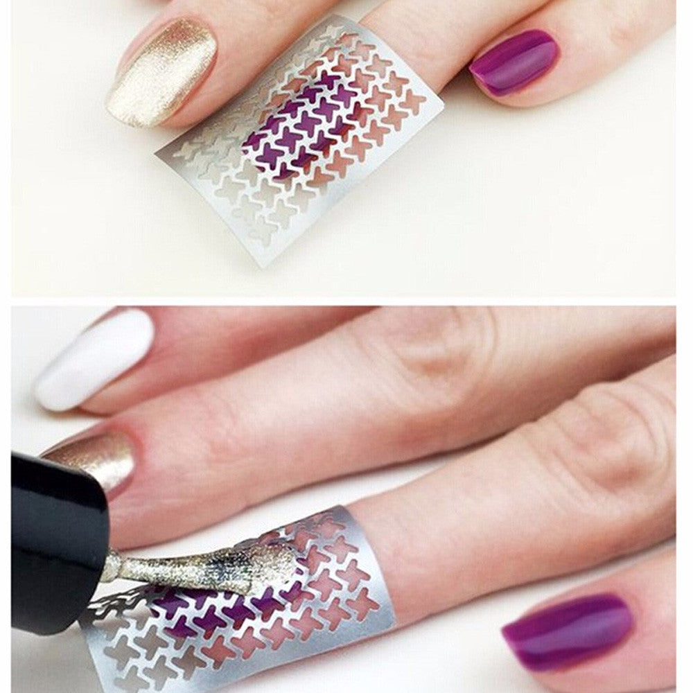 Holographic Nail Art Nail Stickers 
