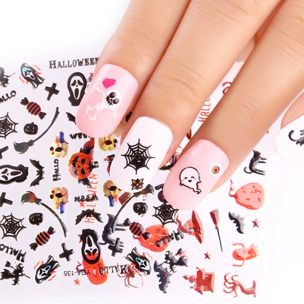 halloween nail appliques