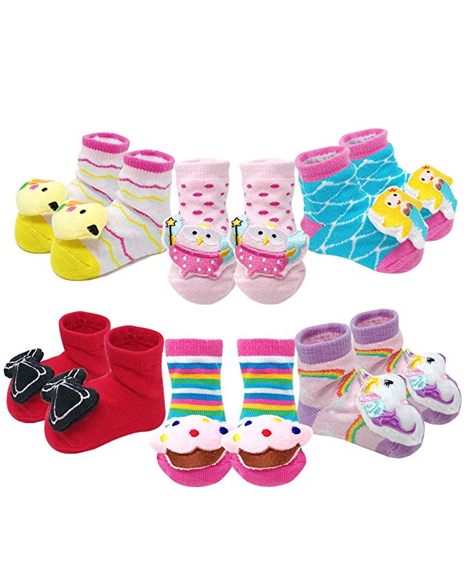 baby girl slipper socks