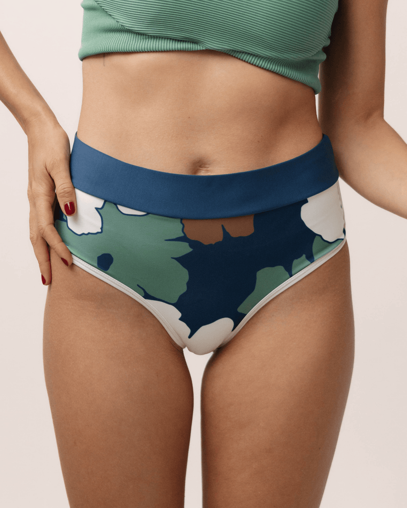Coastal Stripe Crossover Bralette – Nani Swimwear