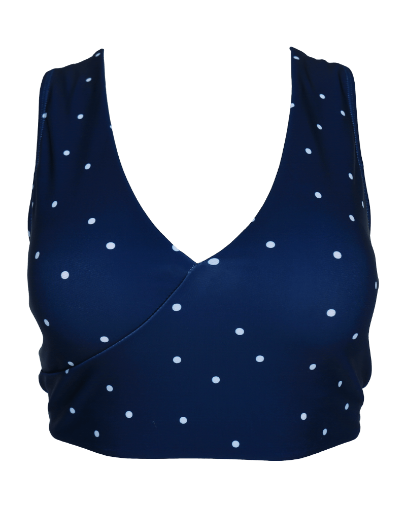 Dotted Switch V Crop – Nani Swimwear
