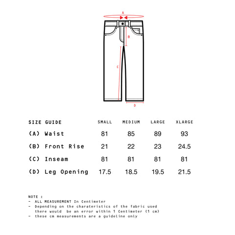 Size Guide – Screamous / Daily Wear