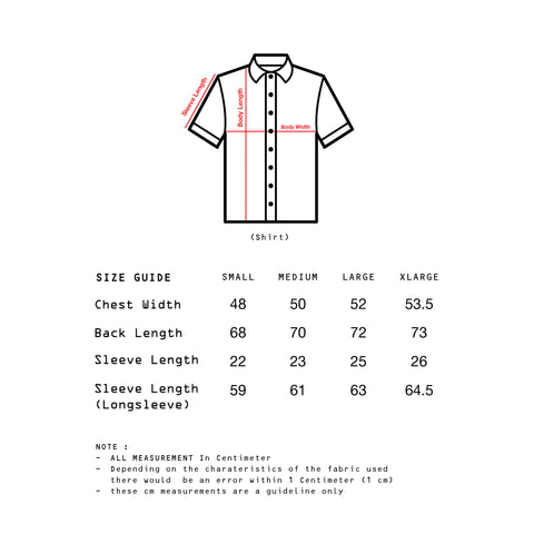 Size Guide – Screamous / Daily Wear