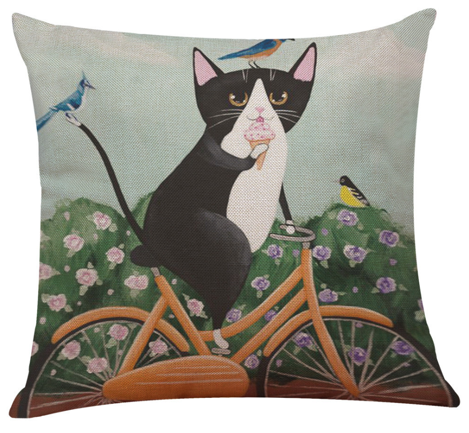 New Cat Themed Pillow Cases – Portraits by NC