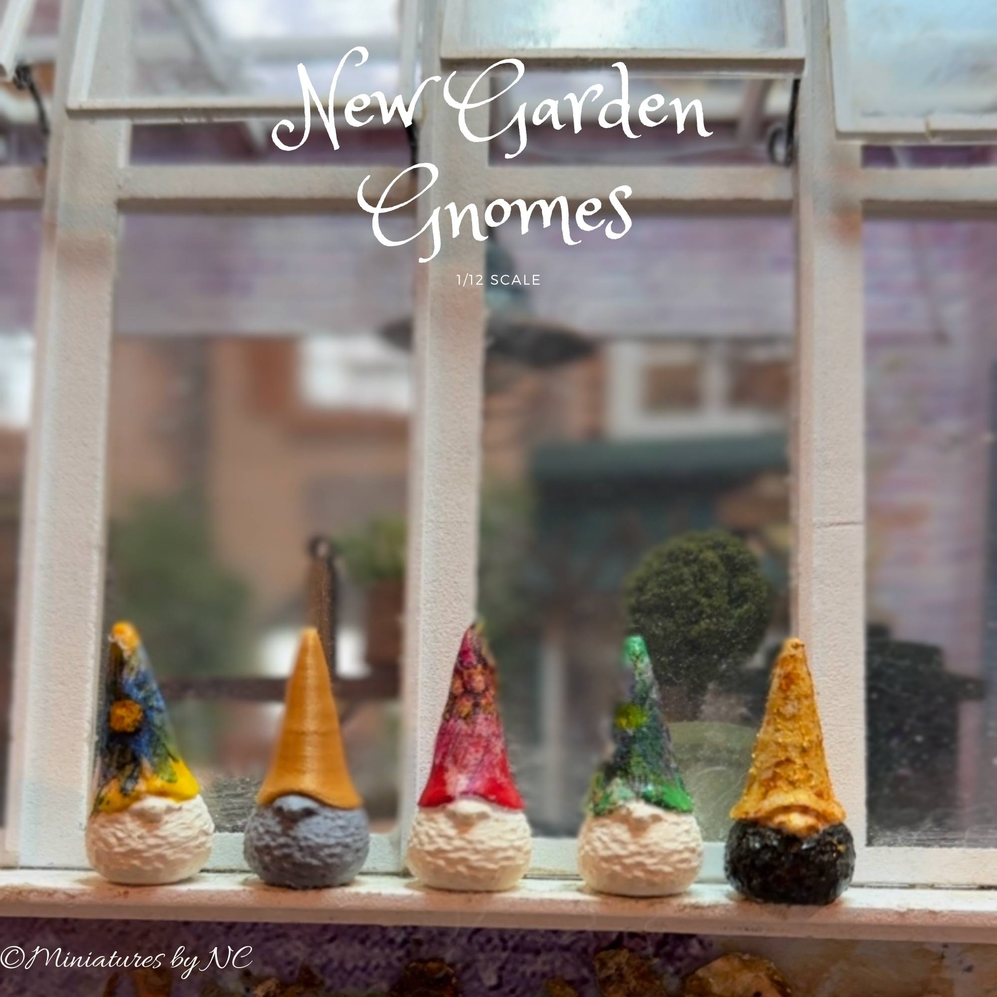Garden Gnomes for Dollhouse