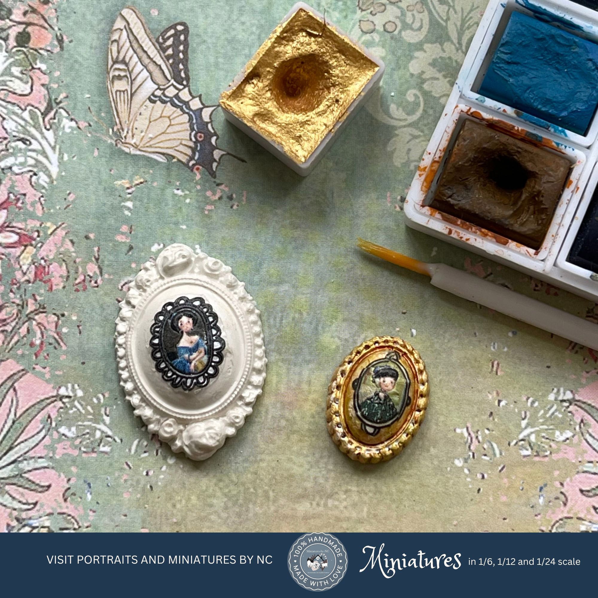 handmade French Style Miniature Frames
